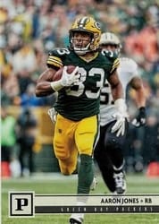 2018 Panini Base Set Aaron Jones #108 card