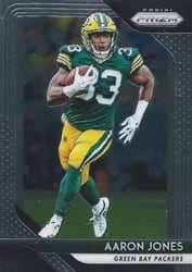 2018 Panini Prizm Base Set Aaron Jones #131 card