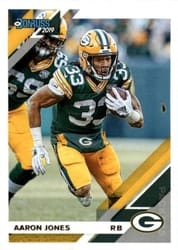 2019 Donruss Base Set Aaron Jones #100 card