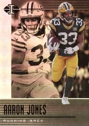 2019 Panini Illusions Base Set Aaron Jones #44 card