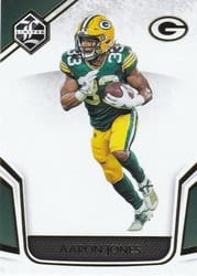 2019 Panini Limited Base Set Aaron Jones #67 card