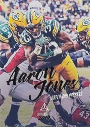 2019 Panini Luminance Base Set Aaron Jones #83 card