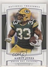 2019 Panini National Treasures Aaron Jones #46 card