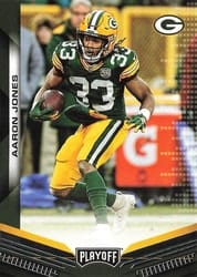 2019 Panini Playoff Base Set Aaron Jones #129 card