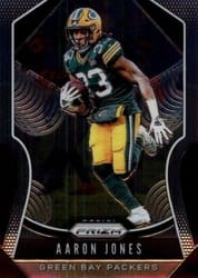 2019 Panini Prizm Base Set Aaron Jones #120 card