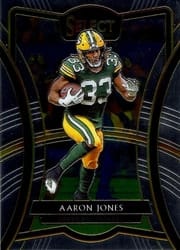 2019 Panini Select Base Set Aaron Jones #163 card