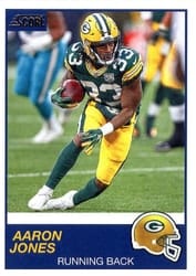2019 Score Base Set Aaron Jones #224 card
