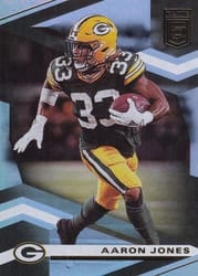 2020 Donruss Elite Base Set Aaron Jones #69 card