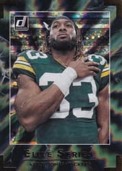 2020 Donruss Elite Series Aaron Jones #ES-AJ card