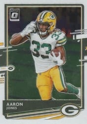 2020 Donruss Optic Base Set Aaron Jones #39 card