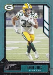 2020 Panini Playbook Base Set Aaron Jones #69 card