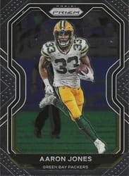 2020 Panini Prizm Base Set Aaron Jones #207 card