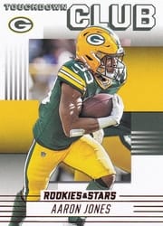 2020 Panini Rookies & Stars Touchdown Club Aaron Jones #TC-5 card
