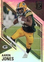 2021 Donruss Elite Base Set Aaron Jones #58 card