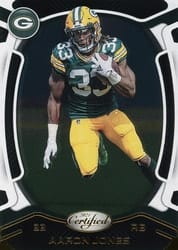 2021 Panini Certified Base Set Aaron Jones #72 card
