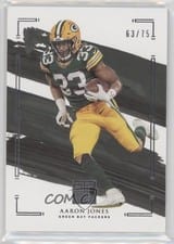 2021 Panini Impeccable Base Set Aaron Jones #37 card