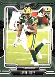 2021 Panini Playbook Base Set Aaron Jones #37 card