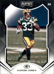 2021 Panini Playoff Base Set Aaron Jones #140 card
