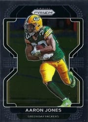 2021 Panini Prizm Base Set Aaron Jones #139 card