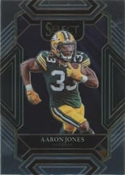 2021 Panini Select Base Set Aaron Jones #214 card
