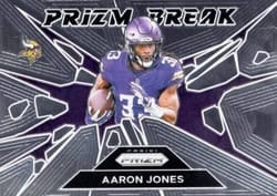 2024 Panini Prizm Prizm Break Aaron Jones #6 card