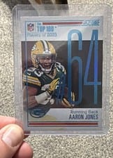 2024 Score Top 100 Aaron Jones #64 card