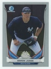 Aaron Judge 2014 Bowman Draft Picks Top Prospects card
