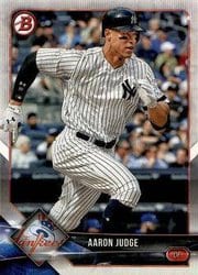 2018 Bowman Base Set Aaron Judge #24 card