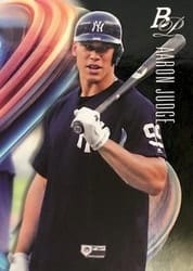 2018 Bowman Platinum Base Set Aaron Judge #86b card