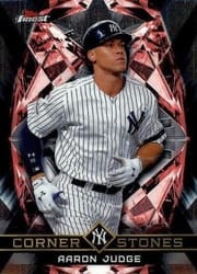 2018 Finest Cornerstones Aaron Judge #FC-AJ card
