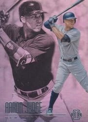 2018 Panini Chronicles Illusions Aaron Judge #5 card