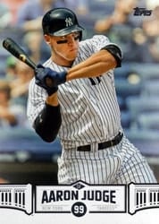 2018 Topps Aaron Judge Highlights Aaron Judge #AJ-14 card