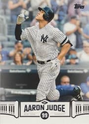2018 Topps Aaron Judge Highlights Aaron Judge #AJ-22 card