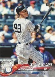 2018 Topps Base Set Aaron Judge #193 card