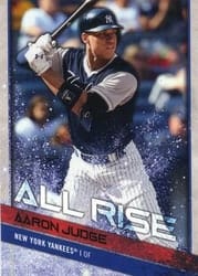 2018 Topps Big League Base Set Aaron Judge #1b card