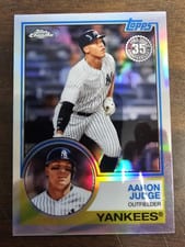2018 Topps Chrome Aaron Judge #1 card