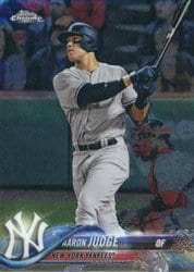 2018 Topps Chrome Base Set Aaron Judge #1 card