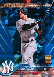 2018 Topps Chrome Sapphire Edition Base Set Aaron Judge #1 card
