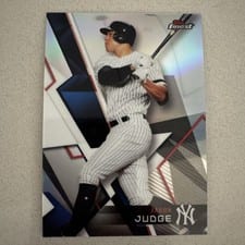 2018 Topps Finest Aaron Judge #1 card