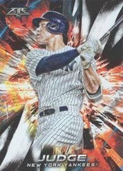 2018 Topps Fire Base Set Aaron Judge #1 card
