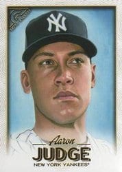 2018 Topps Gallery Base Set Aaron Judge #1 card