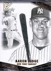 2018 Topps Gallery Masterpiece Aaron Judge #M-15 card