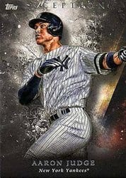 2018 Topps Inception Base Set Aaron Judge #1 card
