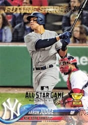 2018 Topps MLB All-Star Game Medallions Aaron Judge #ASTM-AJ card