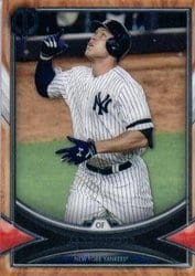 2018 Topps Tribute Base Set Aaron Judge #38 card