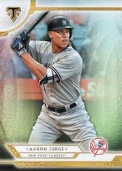 2018 Topps Triple Threads Base Set Aaron Judge #49 card
