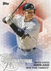 2018 Topps Update An International Affair Aaron Judge #IA-39 card