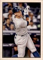 2019 Bowman Heritage Base Set Aaron Judge #53VR-23 card