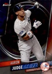 2019 Finest Base Set Aaron Judge #51 card