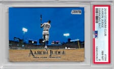 2019 Stadium Club Aaron Judge Swinging Bat #194 card
